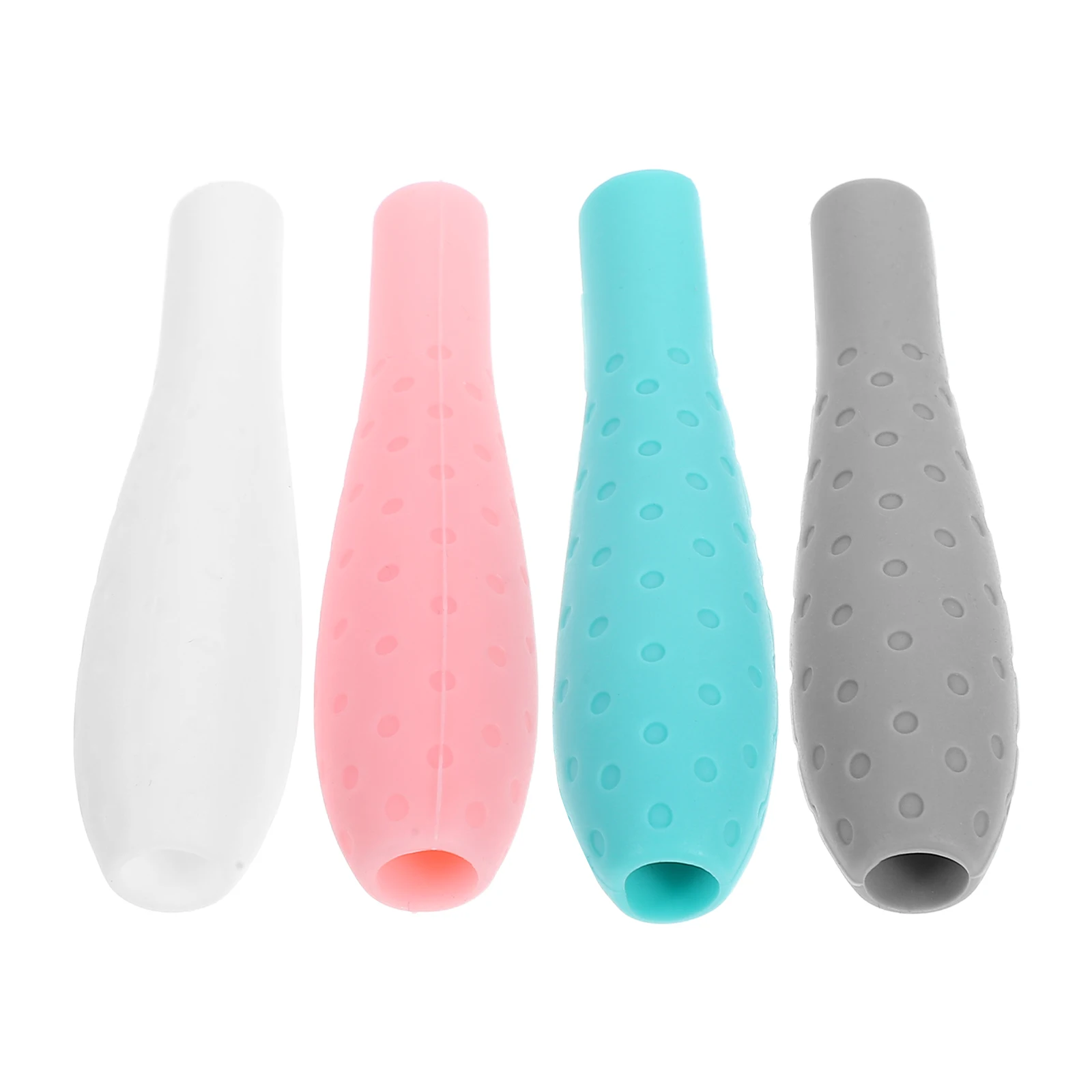 4 قطعة حامل قبضة سيليكون مريح ملحقات قلم نونسليب آمن مناسب للتحكم المحسن في مهام الرسم #1