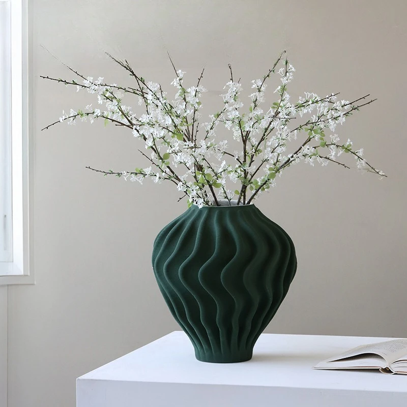 

Ceramic vase ornament, living room flower arrangement Jingdezhen porcelain