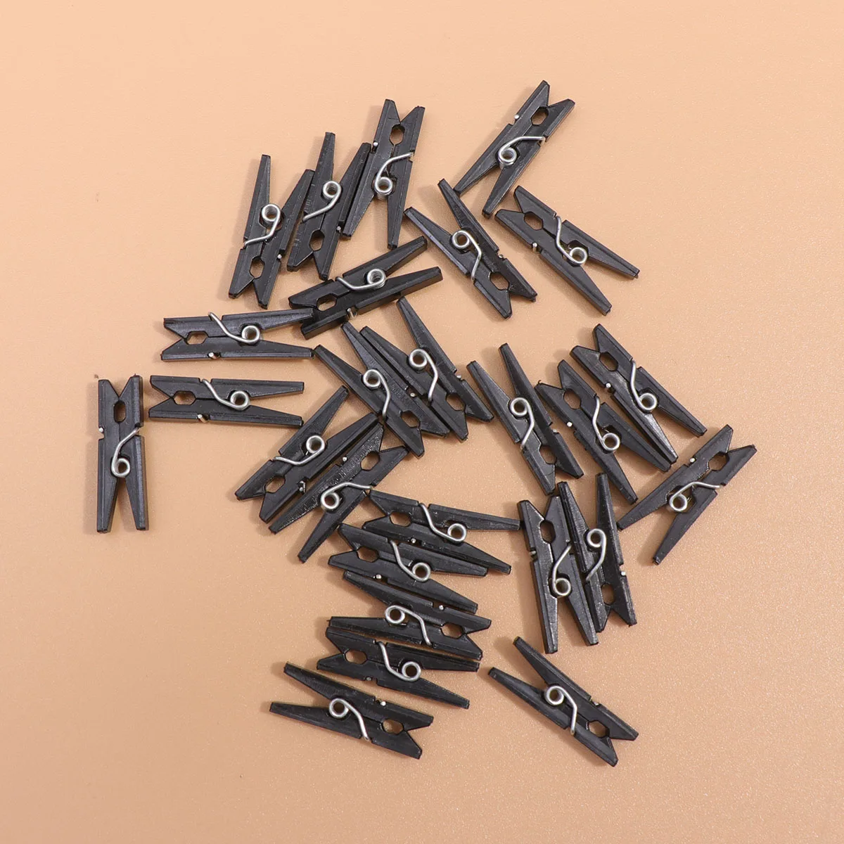 

100 Pcs Clothes Pegs for Washing Line Plastic Clothespin Mini Clip Coat Hangers