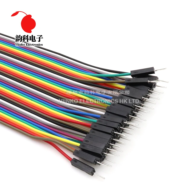 Dupont Line 10CM 20CM 30CM 40Pin Male to Male + Male to Female and Female to Female Jumper Wire Dupont Cable for Arduino DIY KIT