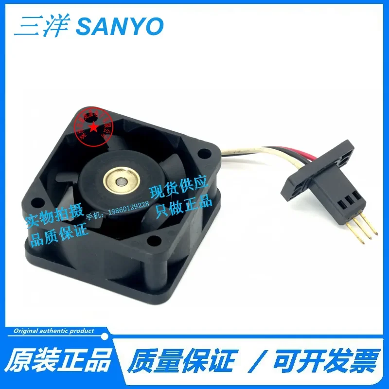 for Fanuc Gold Plated Plug for SANYO 9WF0424H6D03 4020 4CM 0.076A Waterproof Cooling Fan