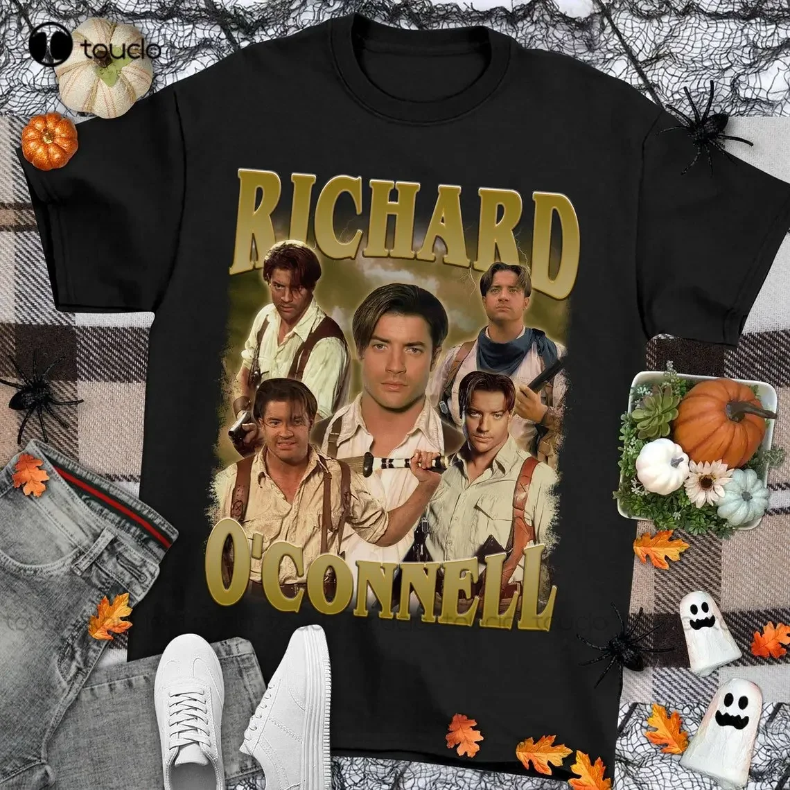 The Mummy Shirt Richard O'Connell  Rick Shirt Rick  Vintage Bootleg Rap Shirt Xs-5Xl New