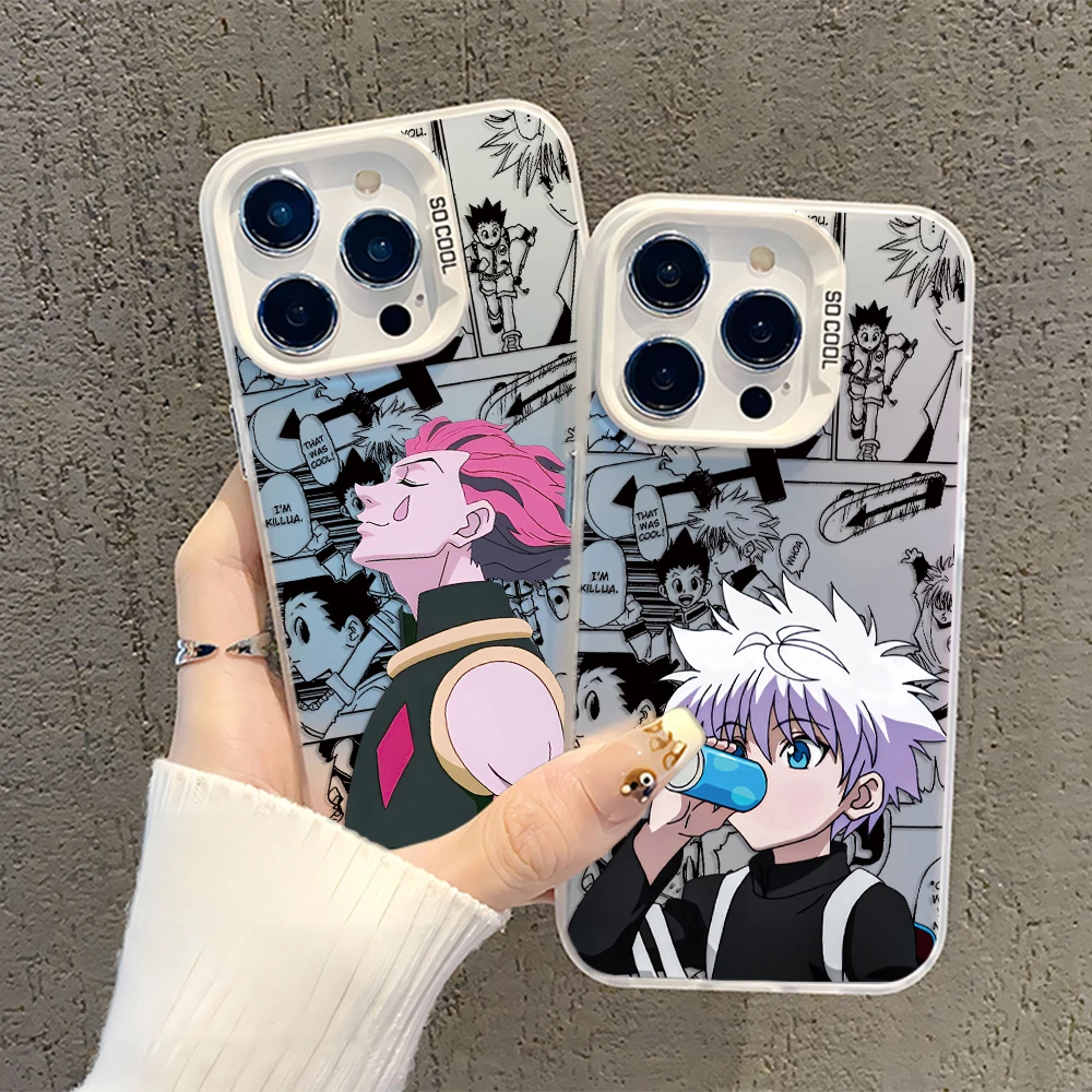 Anime KilluaS Hunter X HunterS Phone Case for Samsung Galaxy S26 S25 S24 S23 S22 Note20 FE Ultra Edge Plus 4G 5G Anti Fall Matte