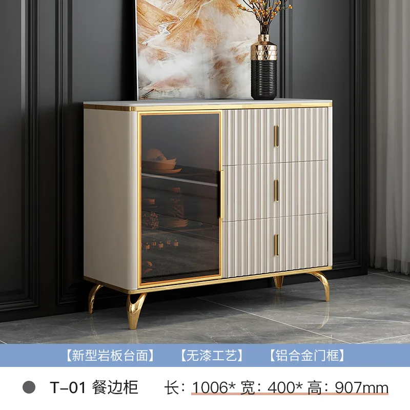

Light Luxury Minimalist Side Cabinet Modern Simplicity
