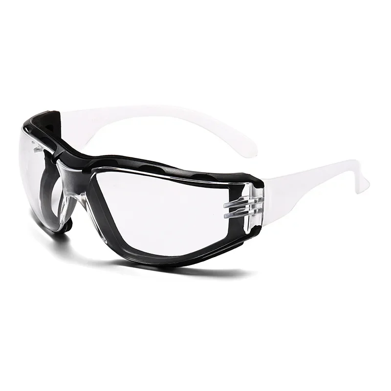 1/2PCS Safety Goggles Glasses Sport Eye Protection Soft Foam Gasket Goggles for Shooting Woodworking Lab Industry Outdoor Sports
