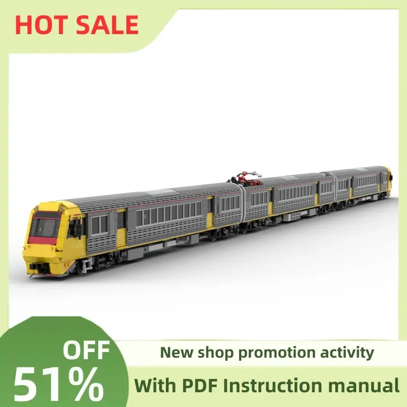 

New 8996Pcs City Technical Train Tracks Railway Moc Model Qr Smu 220 Building Blocks Diy Creative Ideas Kids Toys Birthday Gift