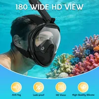 XIAOTREE Nueva Máscara de Snorkel Completa Antivaho para Buceo, Máscara de Respiración para Snorkel, Segura e Impermeable