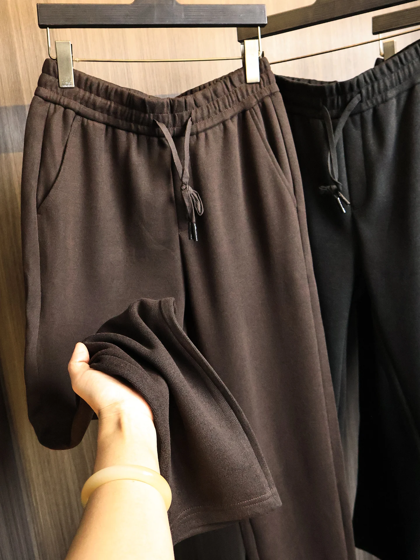 Comfortable Elastic Waist Casual Pants for Men Soft Skin-friendly Stretchy Versatile Autumn Fashion City Style Straight Leg