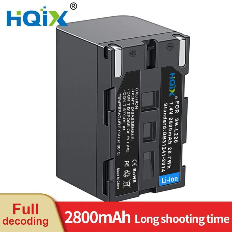 

HQIX for Samsung SC-L520 L530 L550 L600 L610 L650 L700 L710 L750 L770 W61 W62 W71 W73 L810 L860 Camera SB-L220 Charger Battery