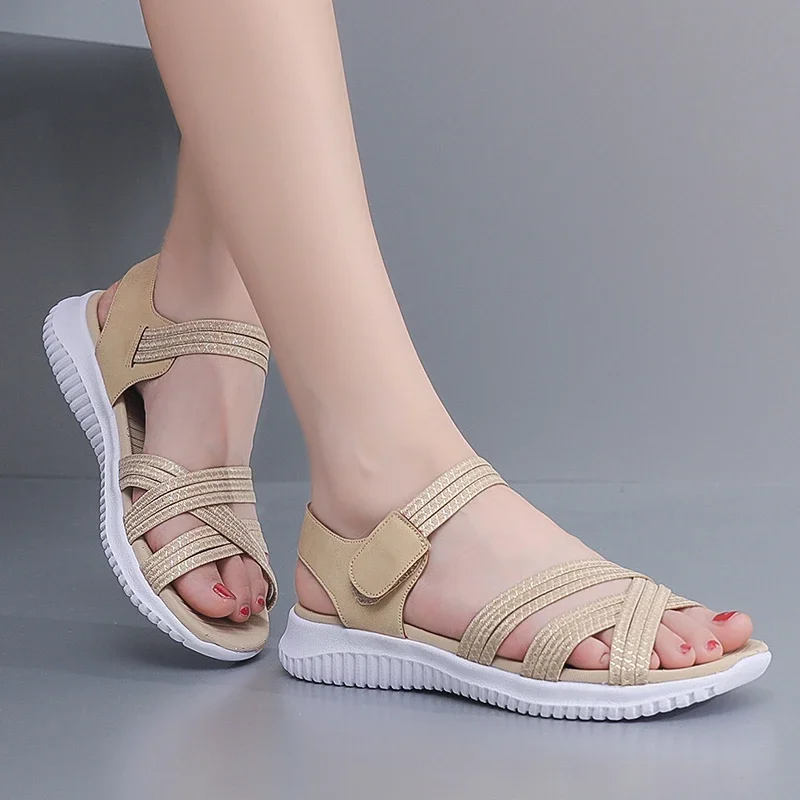 Easy Maintenance Ladies Summer Slippers Anti Slip Washable Surface Simple Cleaning for Household Use and Daily Outdoor Leisure