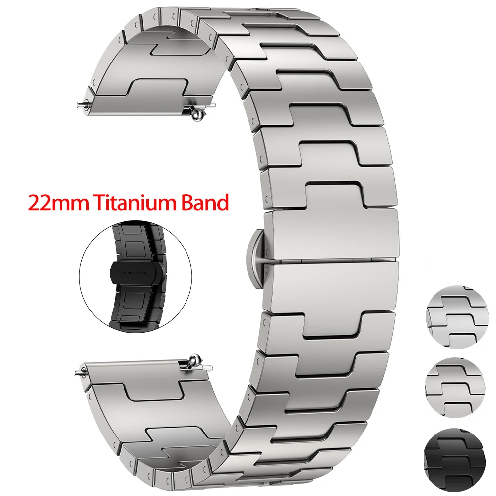 22Mm Titanium Band … - image
