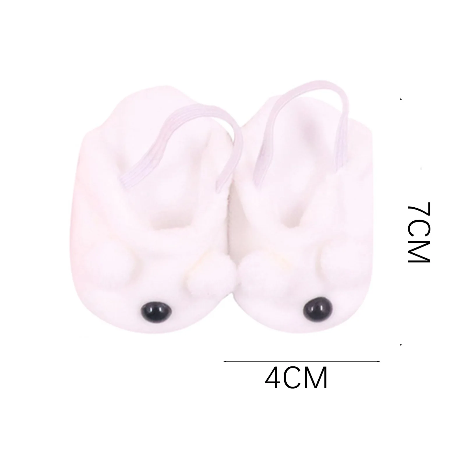 Cute Doll Clothes+Plush Slippers For 43cm Baby Doll Accessories And 18 Inch American Doll Girl's Toys Our Generation image 3