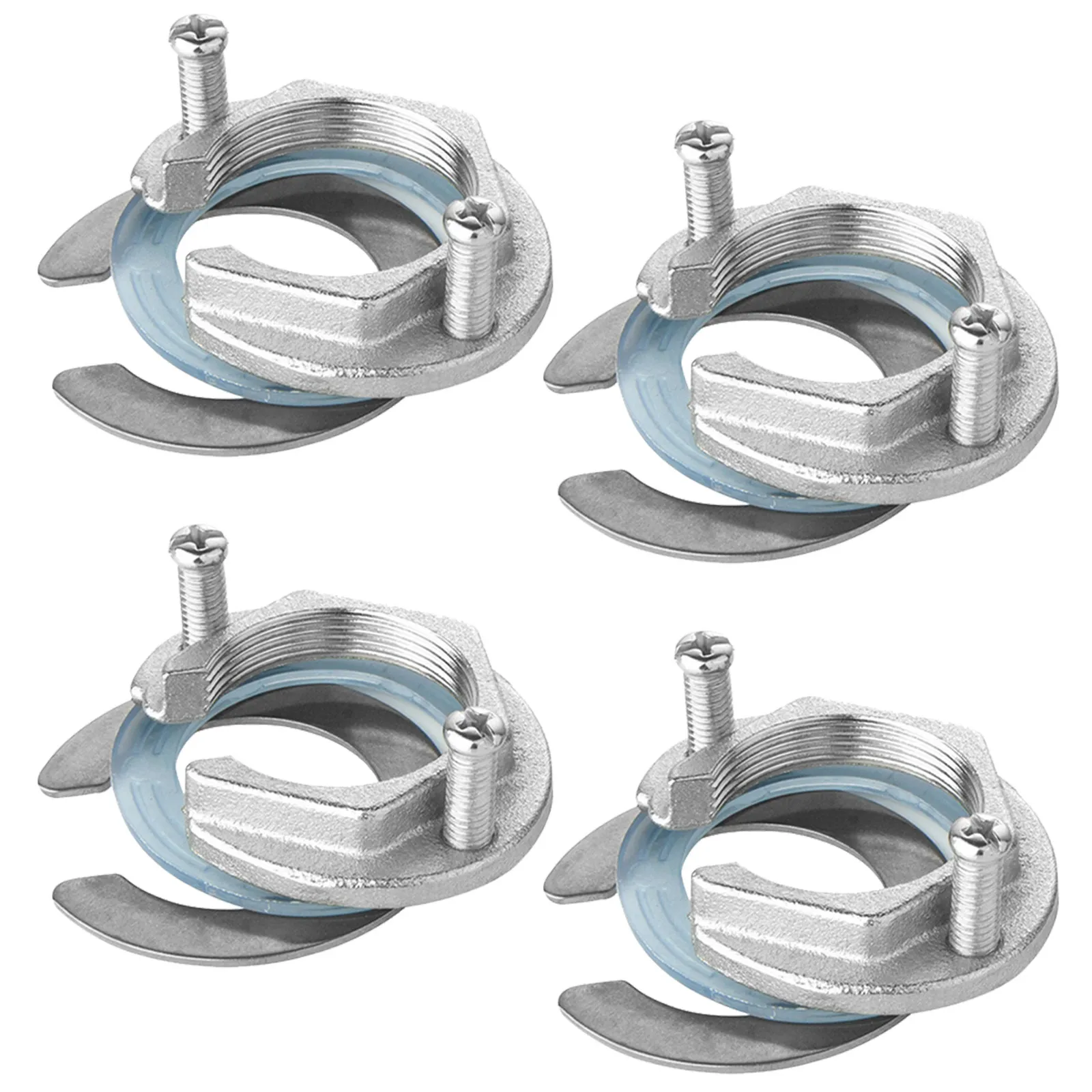 Faucet Anti Loosening Nut Lock 4 Sets Kitchen Bathroom Sink Tap Handle Mounting Fastener Kit