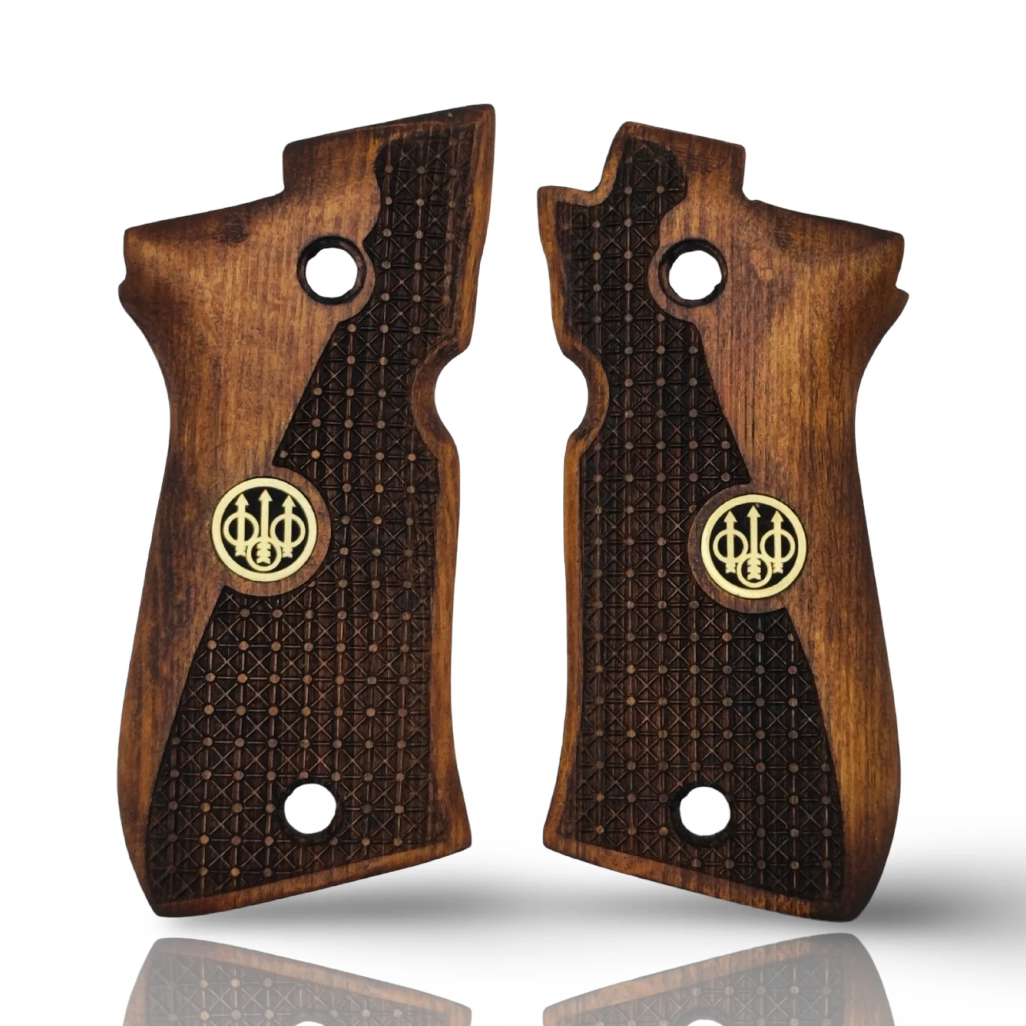 Zib Grips Premium Wooden Series Pistol Grips for Beretta F81