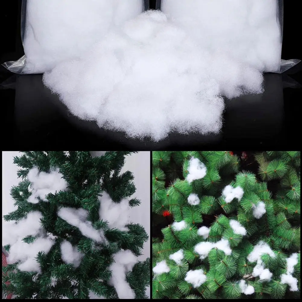 Fake Snow for Christmas Decorations Artificial Snow Winter Wonderland Christmas Decor Fluffy Fake Snow for Winter Decoration