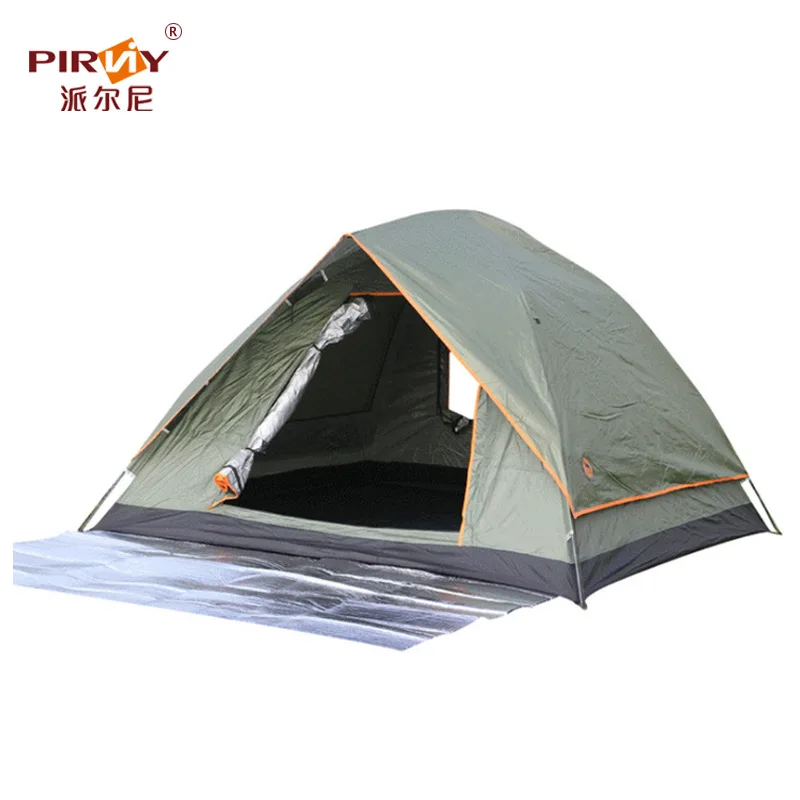 

Double camping tent rainproof and mosquito-proof tent for 2 to 4 people spring-loaded automatic quick-opening tent