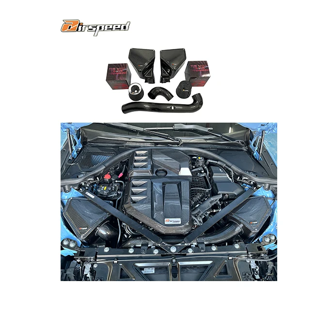 

Airspeed Real Car Data Development Dry Carbon Fiber Cold Air Intake System for BMW M2 G87 M3 G80 M4 G82 S58 3.0T