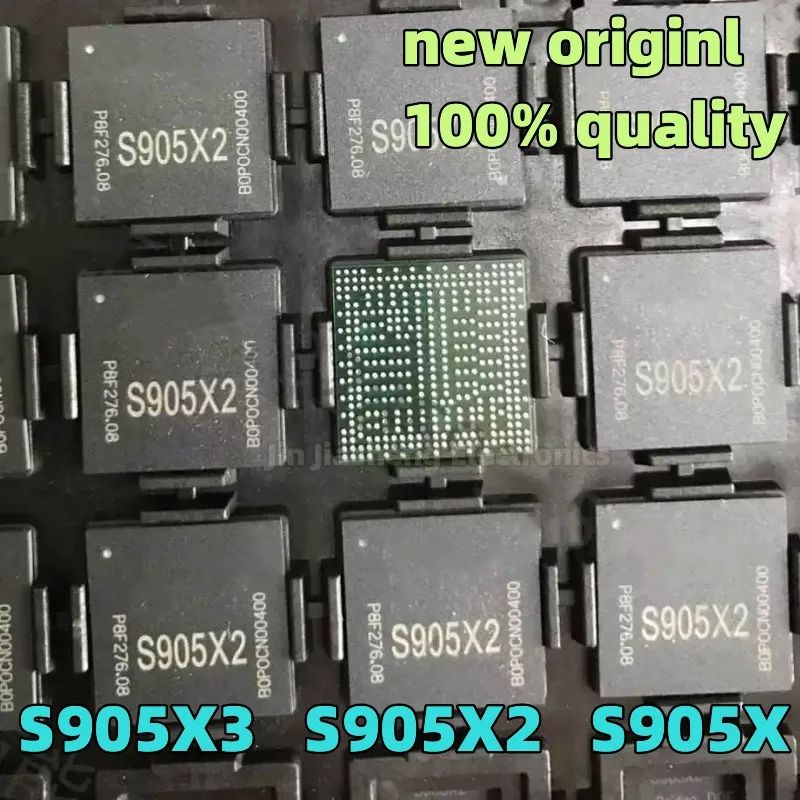 (1piece) 100% New S905X3 S905X2 S905X LCD panel IC chip BGA