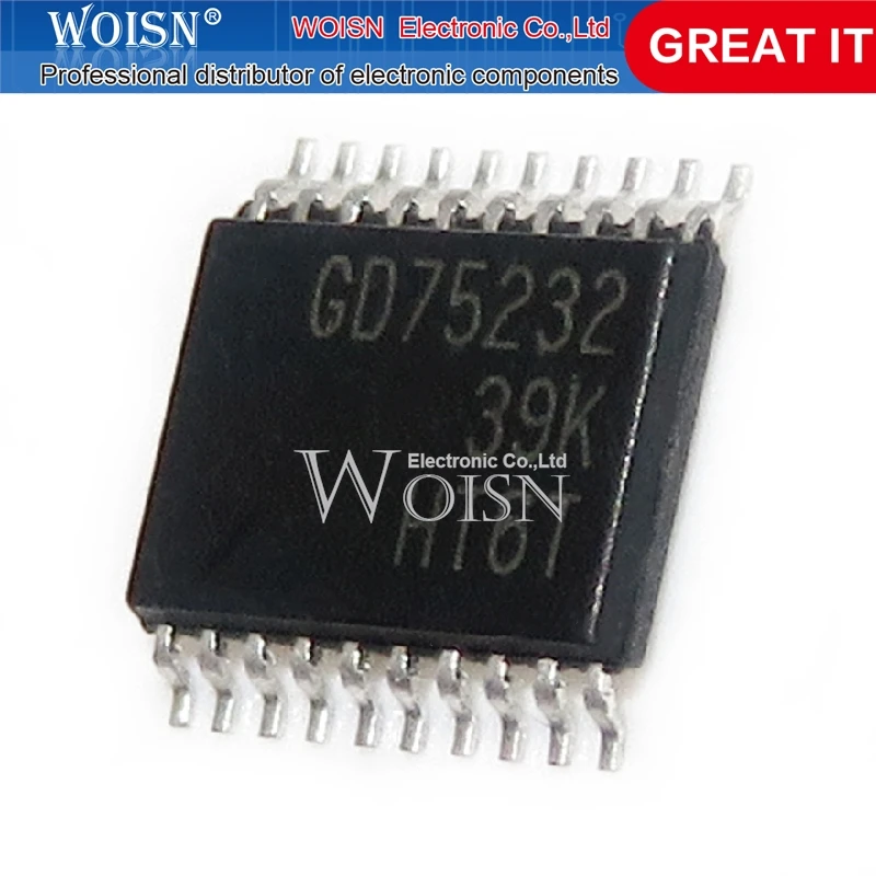 10SZT GD75232PWR GD75232 TSSOP-20