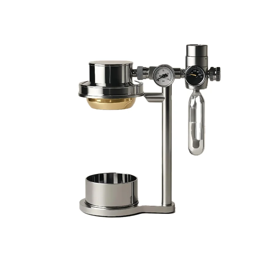 Portable Pneumatic Espresso Machine, Manual Coffee Maker for Home Outdoor Camping