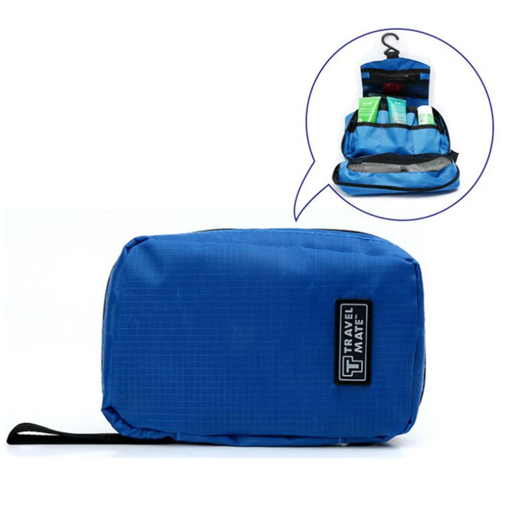 Unisex camping trip  hang washing bags cosmetic bags toiletry bags Travel Cosmetic Make Up Toiletry Purse Holder Organizer