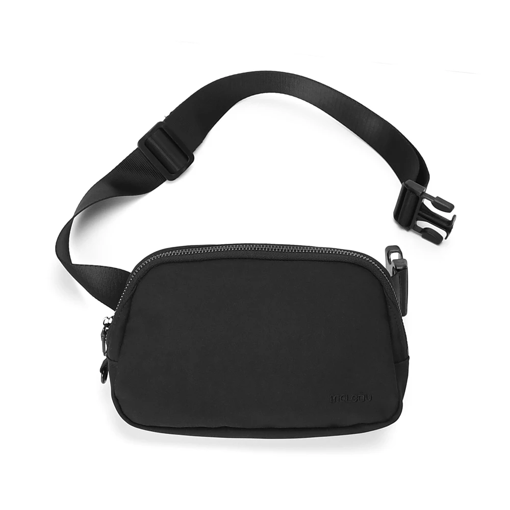Umweltfreundliche Nylon-Gürteltasche Wasserdichte Hüfttasche für Damen Verstellbarer Riemen Crossbody-Taschen Sport-Bauchtaschen Handytasche – Detail 3