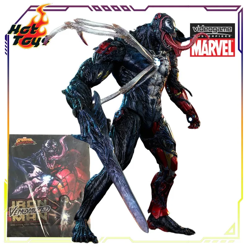 

HOT TOYS Osoriginal 1 \ 6 Mobile Doll ACS 004 Animated Spider Man: Maximum Venom Venom Iron Man Anime Action Figure Model Toys