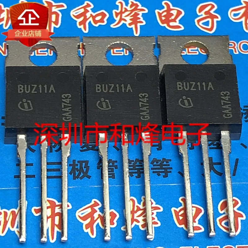 20 unids/lote BUZ11A TO-220 50V 26A hoja de datos-componente electrónico para uso profesional