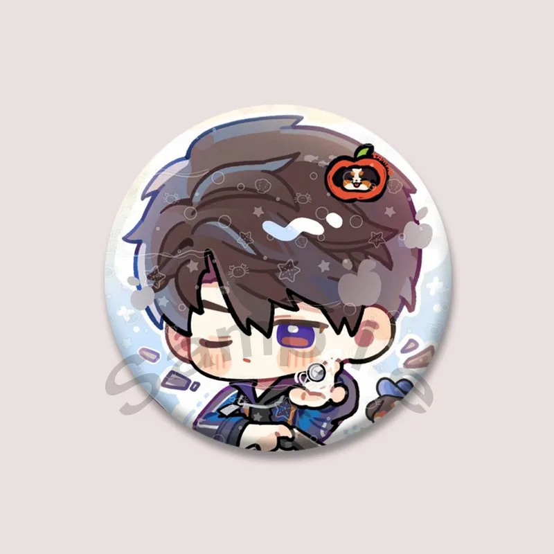 الحب والفضاء العميق لعبة سلسلة بروش كاليب سيلوس زين رافاييل شارات كزيفير الملابس حقيبة الديكور دبابيس لطيف هدايا عيد الميلاد