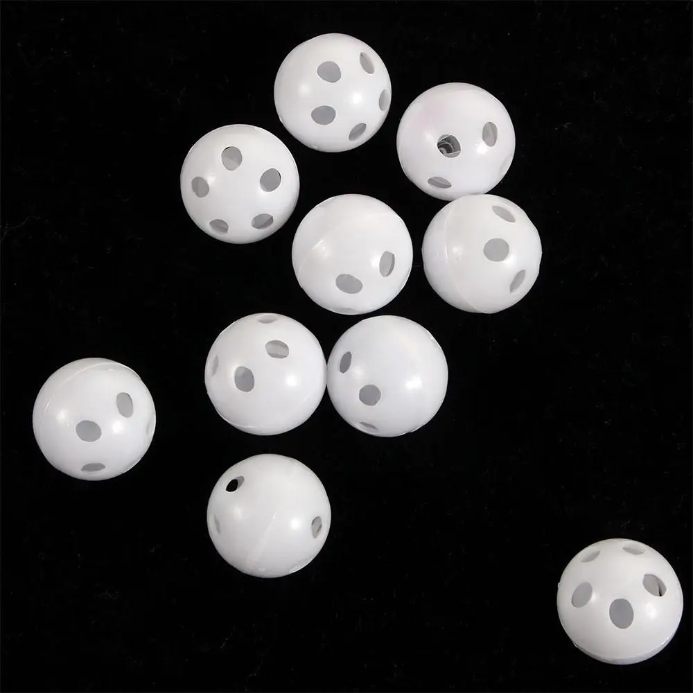 10Pcs 24MM Plastic Rattle Bell Ball Squeaker Noise Baby Toy Squeak Baby Toys DIY Rattle Beads Pet Toys Plush Cat Dog Accessories