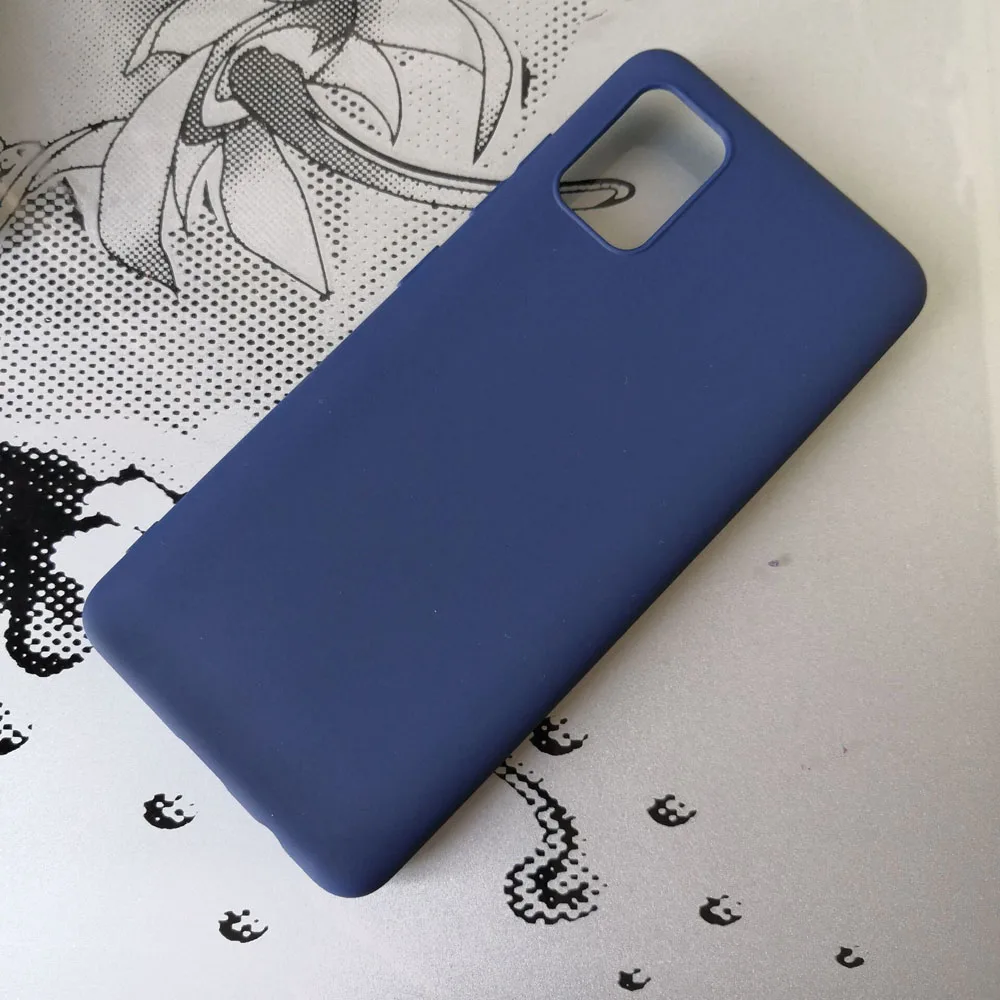 For Samsung A51 Matte silicone soft Candy color Case for Samsung Galaxy A51 Matte Soft Back Phone Cover For Smsung A51 Cases