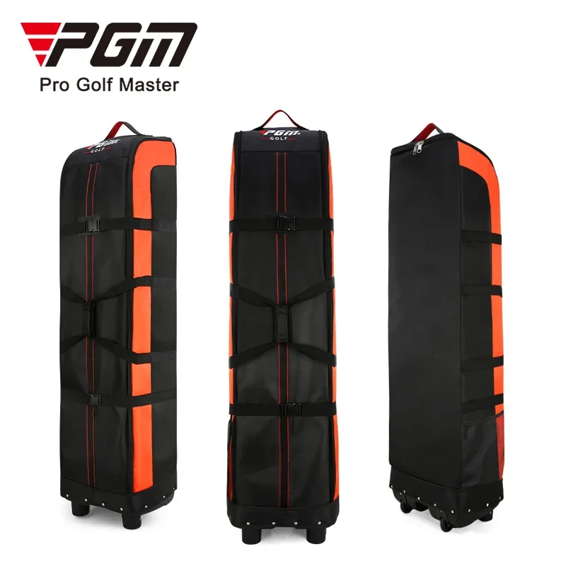 PGM Golf Travel Bag with Wheels , Golf Air Bags, Airline Check-in Bags, Waterproof Nylon Material