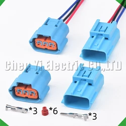 3 Pin Automobile Waterproof Connector O2 Oxygen Sensor Plug 6189-0928 22690-9F601 For Nissan X-Trail Patrol GU Y61 Suzuki