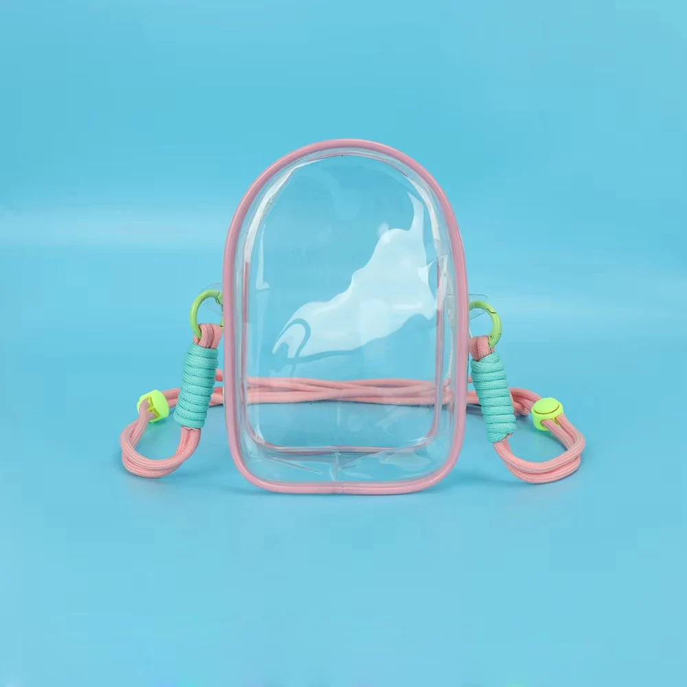 

Уличная сумка для хранения кукол, водонепроницаемая портативная прозрачная сумка для украшения дисплея куклы Labubu