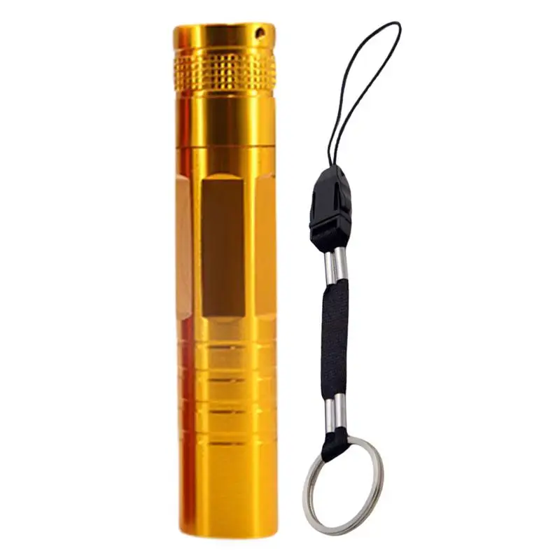 

Flashlight Work Light Pocket Outdoor Handheld Flashlight Aluminum Alloy Small Lightweight Torch With Lanyard For Camping Hiking