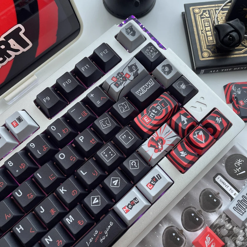 ペルソナ5 キーキャップセット PBT 142key ゲーミング