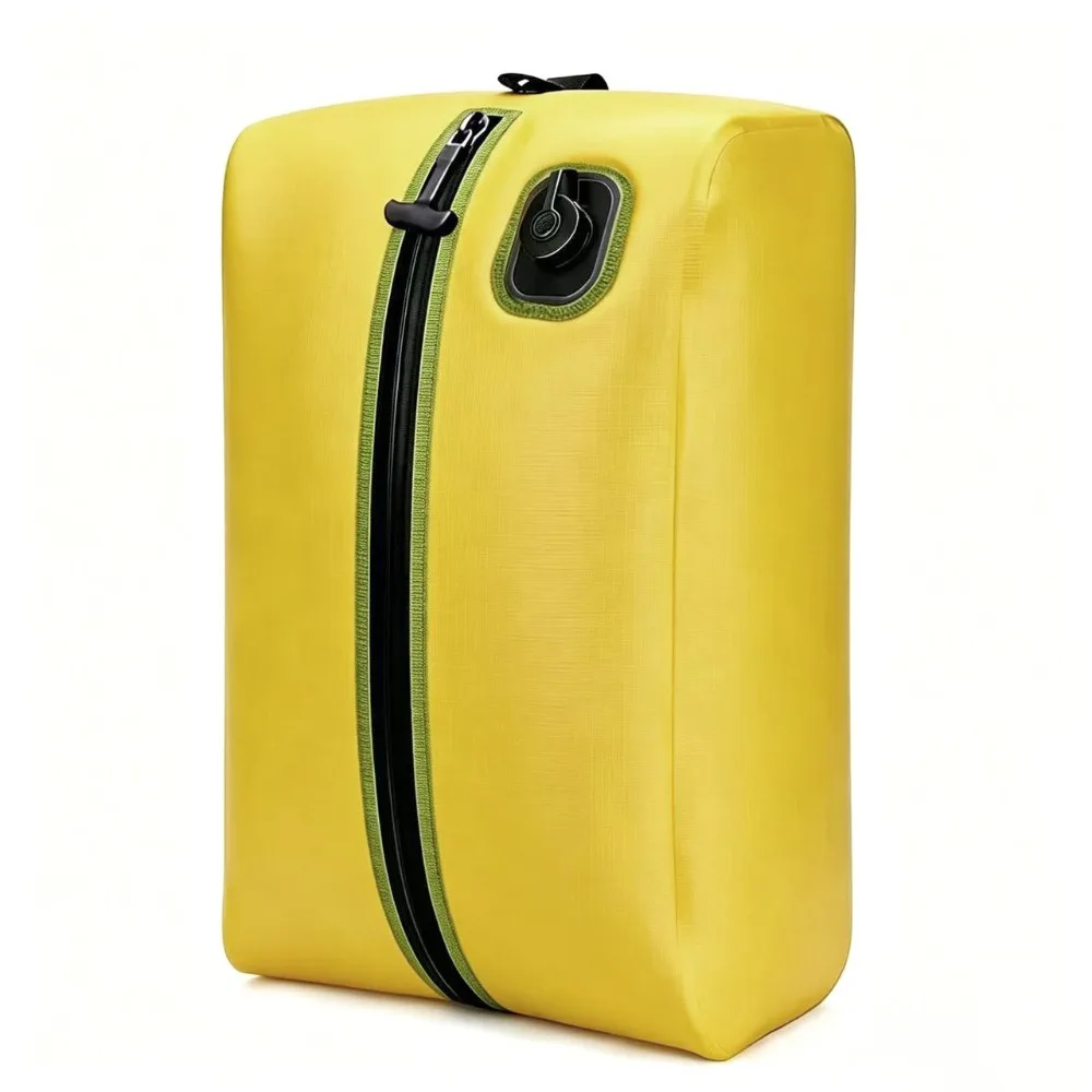 Folding Automatic Vacuum Bag Waterproof Space Saver Vacuum Compression Bag Dustproof Air Pump inside Reusable Storage Bag