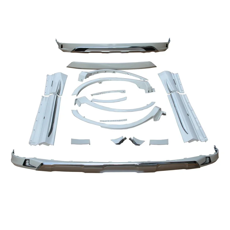 

car Body Kit Bumpers. Premium Modified Body Kit for RAV-4 2016-2019,