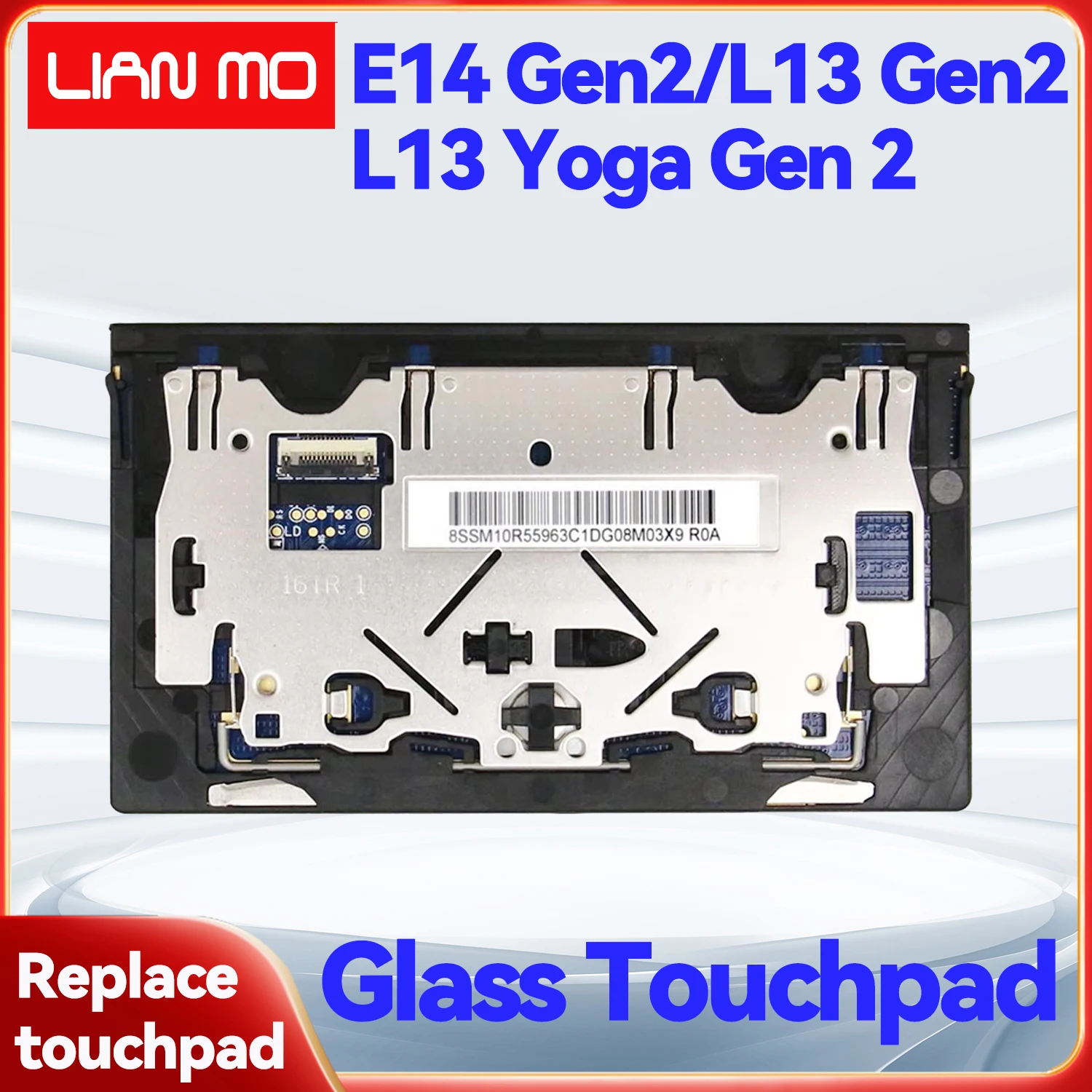 Suitable for Lenovo E14 Gen2 L13 Gen2 L13 Yoga Gen 2 Glass Touchpad 5M11B95861 5M11B95862 5M11B95863 5M10W51776 5M10W51777