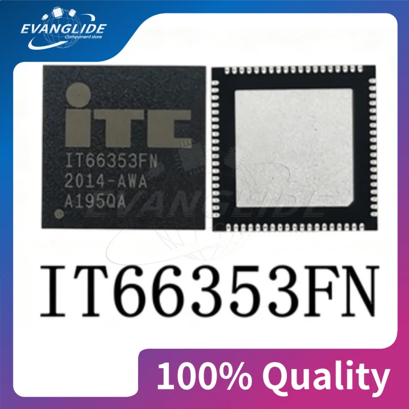 1PCS  IT6563FN-DWG IT6563 IT66353FN AWA QFN-56 CHIP HDMI Retimer IC Chip