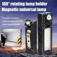 Multi-functional Portable Work Light Rotating Work Light Lighting Magnetic Repair Light USB Charging Repair Light Super Bright