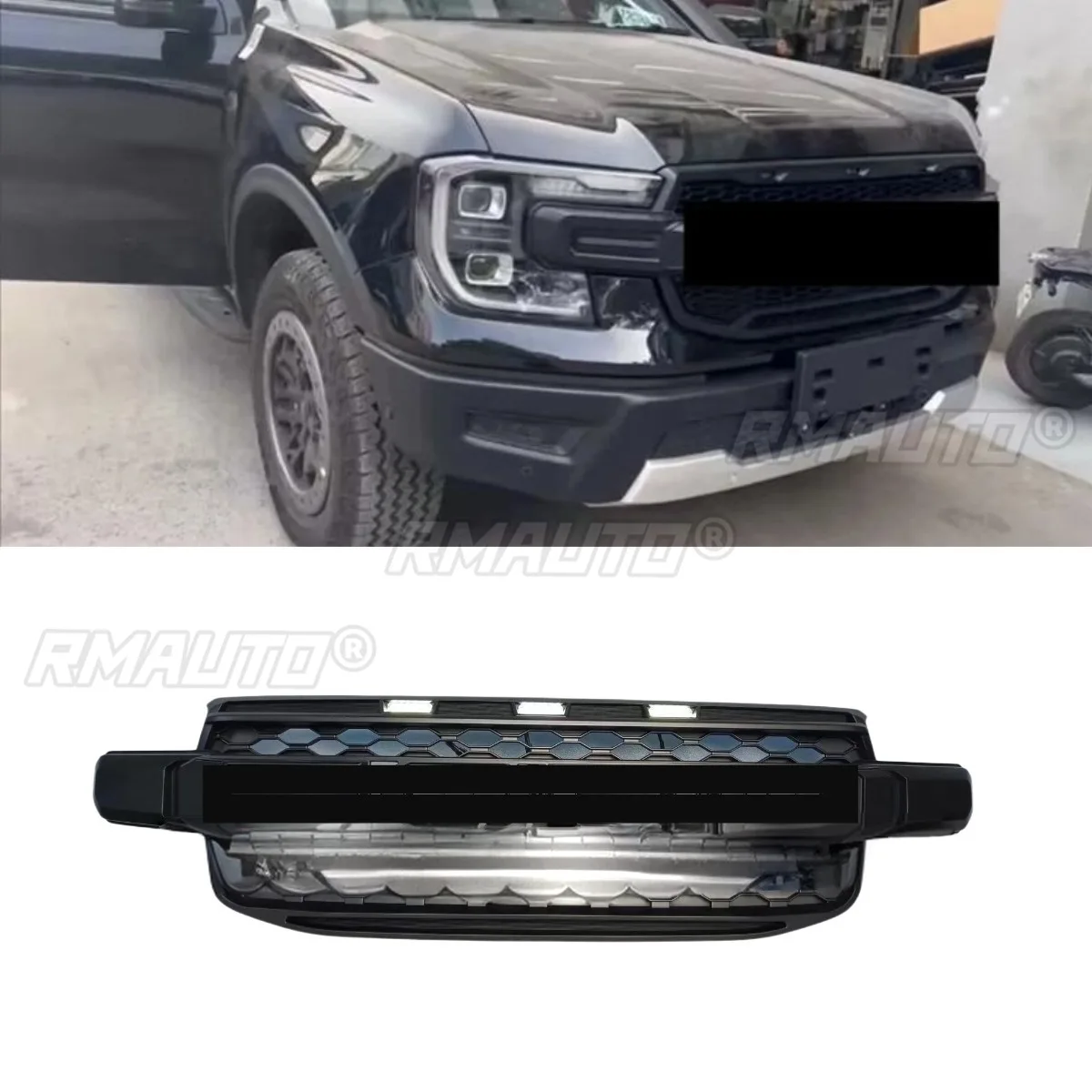 Car Led Bumper Gril… - image