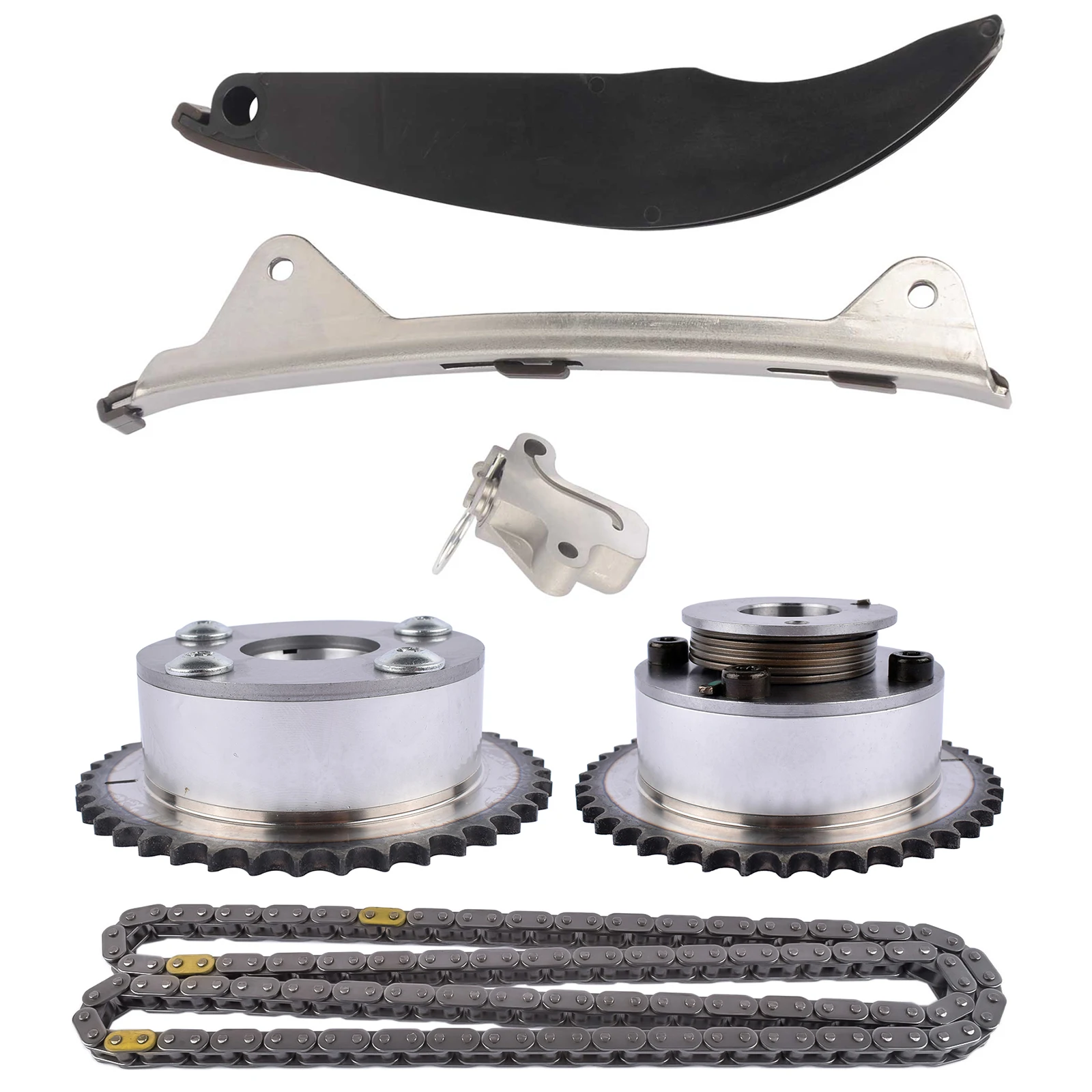 AP02 Distributiekettingset & VVT-uitrusting voor Hyundai Tucson Elantra Kia Forte5 Forte Soul 2.0 2014-2021 243502 E201 243702 E200 243212 E200