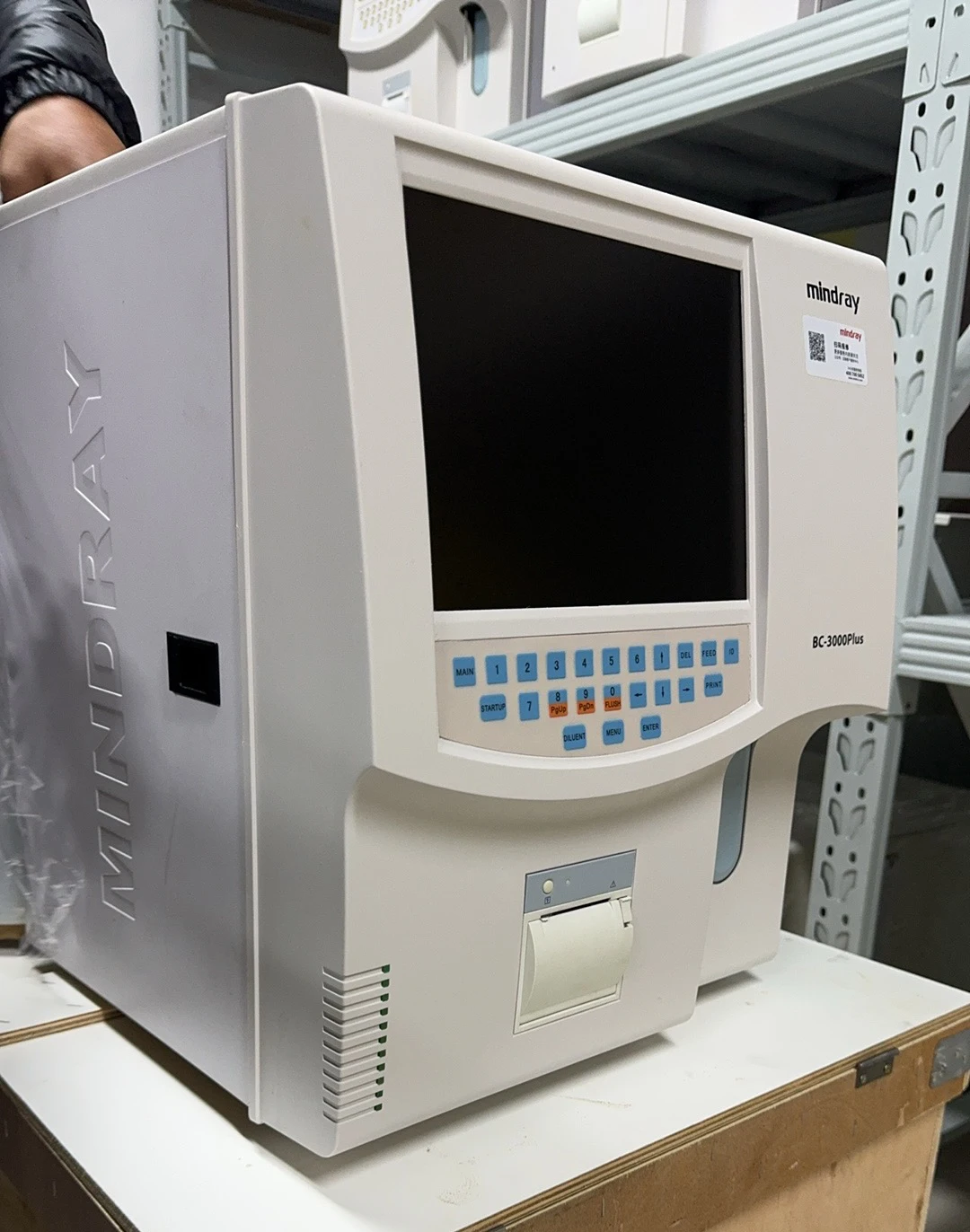 Used Good Condition Mindray BC-3000PLUS 3-Part Hematology Analyzer   BC-3000PLUS