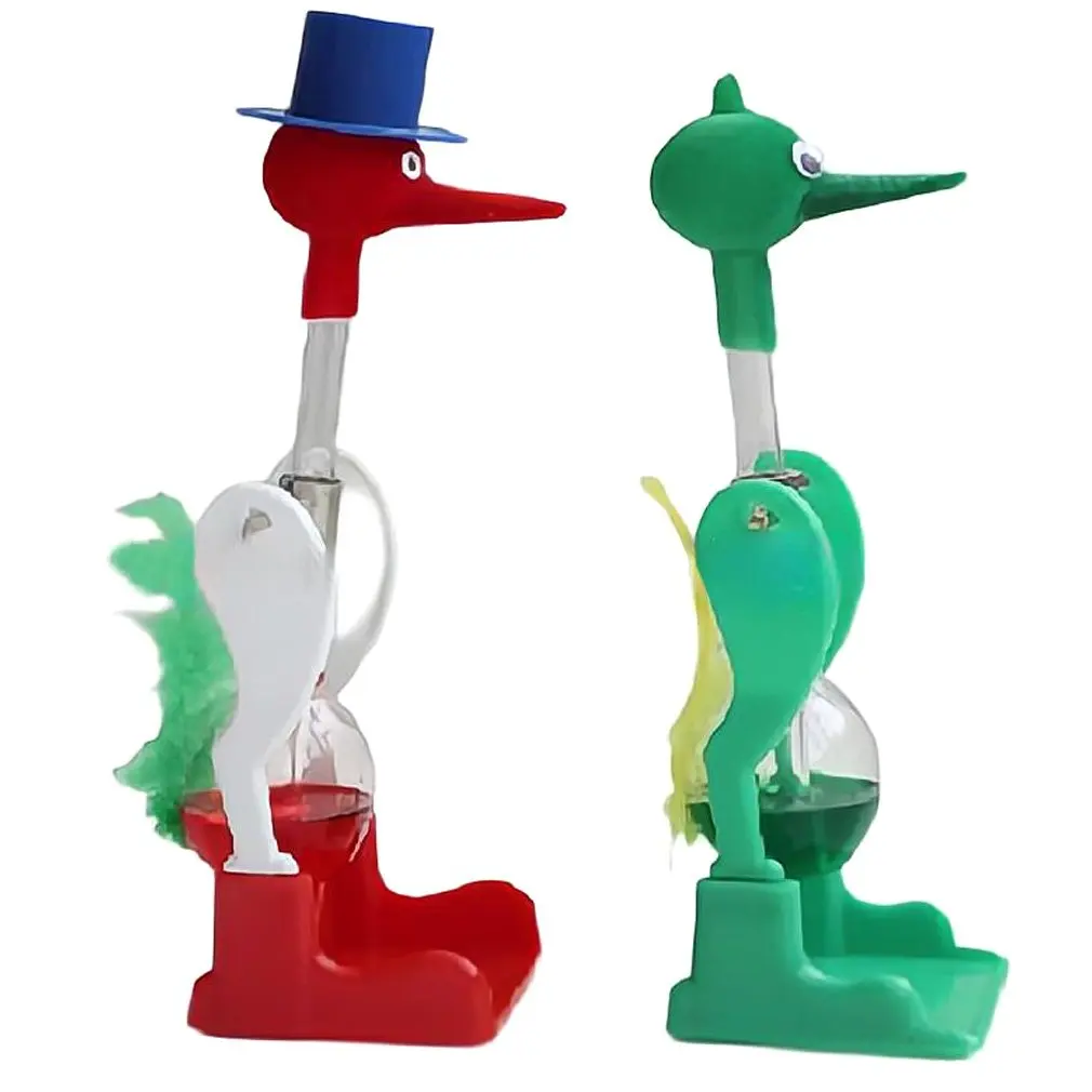 Funny Duck Click Perpetuals Motion Experimental Lucky Bird Water Desk Toy Science Ideas Gifts Drinking Bird Fast Delivery