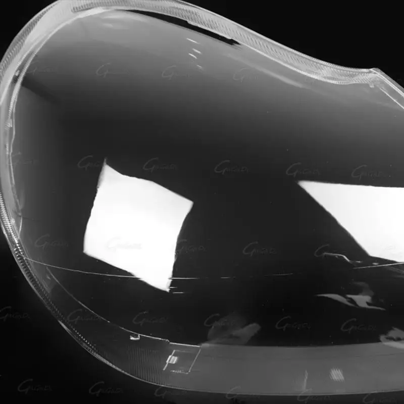 عاكس الضوء الأمامي للسيارة مناسب لغطاء مصباح المصباح الأمامي Porsche Cayenne 2003-2006، زوج من شرائط المطاط المجانية