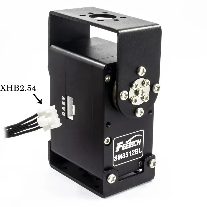 

SM8512, All Metal Dual Axis RS485 Brushless 85kg Steel Teeth 360 Degree Dual Axis Robotic Arm Bus Servo