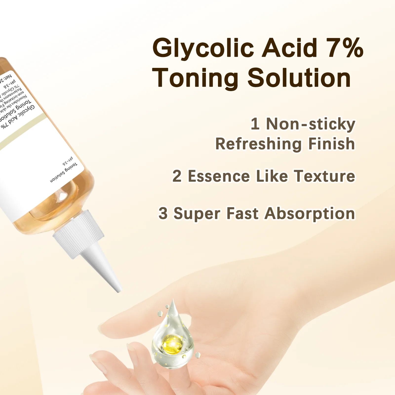محلول تونر بحمض الجليكوليك 7٪  - مراجعة Lactic Acid Toner وسعره