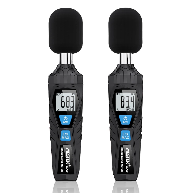 Professional decibel Noise Meter Measurement 30-130dB  Digital Sound Level Meter Volume Sensor Handheld Digital Noise Tester