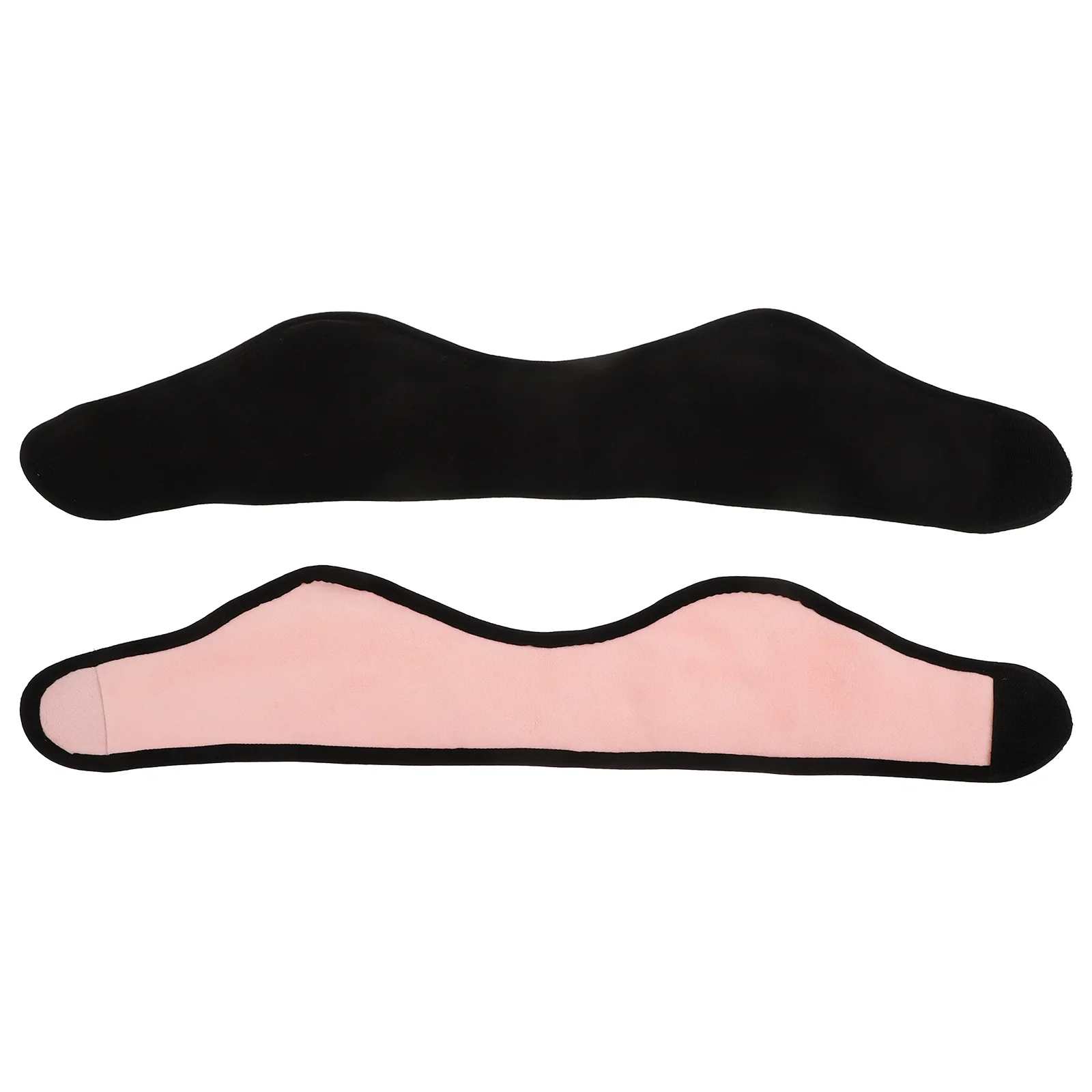 2 قطعة يفشل الأذن عازلة للصوت قناع النوم قابل للتعديل حجب الضوضاء الأذن يغطي للسفر المنزل عنبر الشخير لينة مريحة